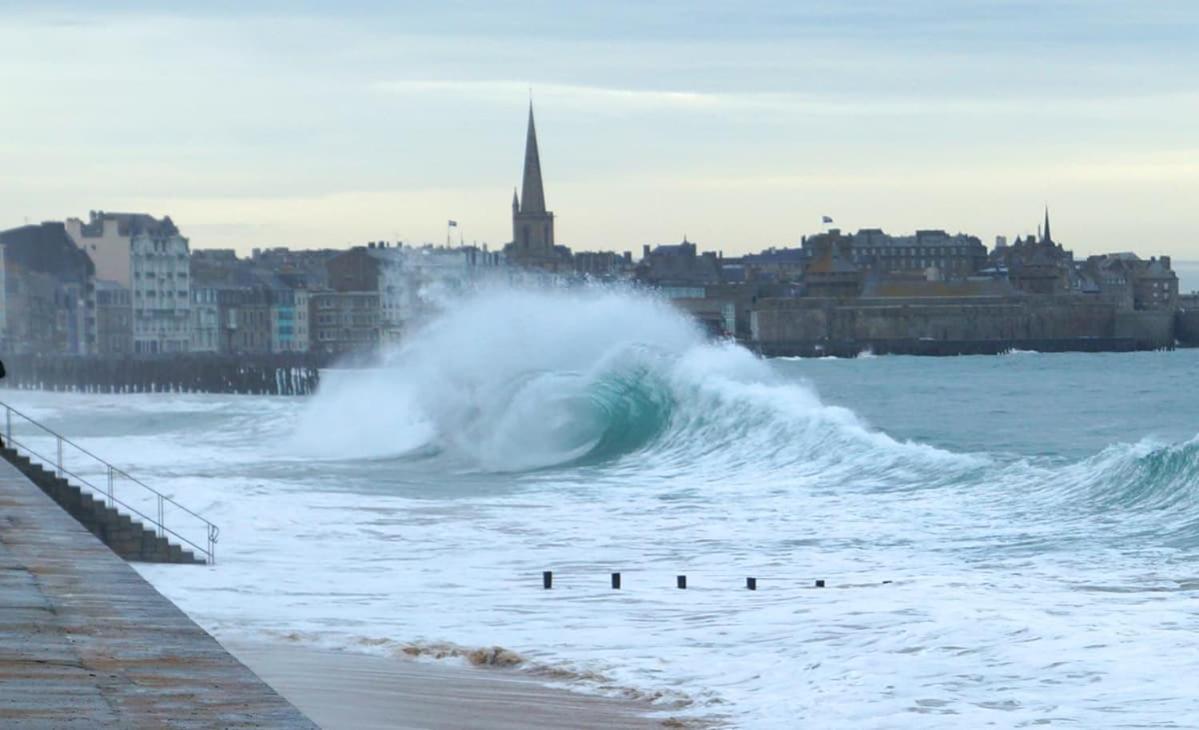 Plage-Sillon-Thalasso-Intra Muros Saint-Malo Exterior photo